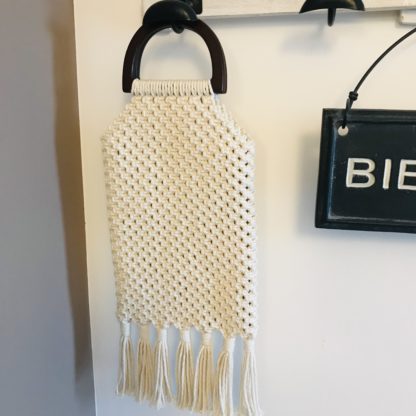 Sac à main en macramé